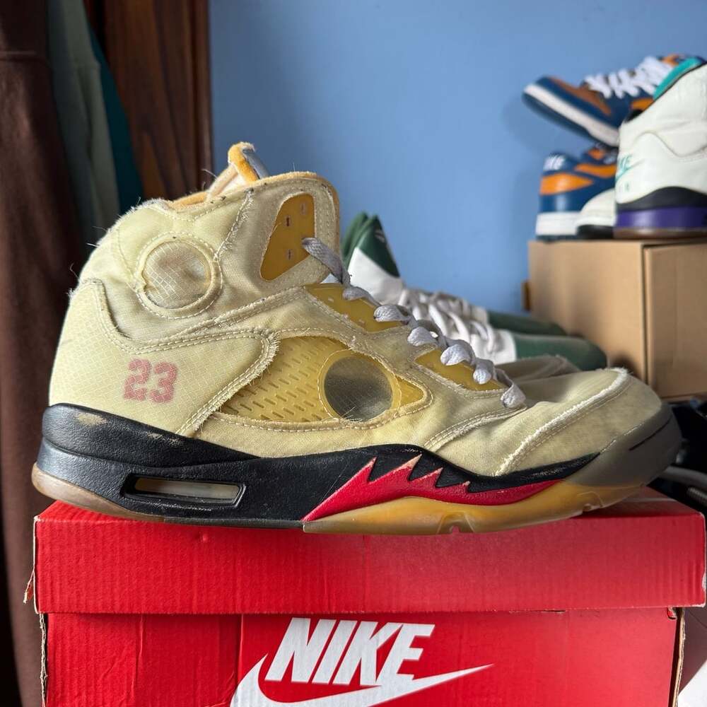 Nike Off-White x Air Jordan 5 Retro SP Sail
